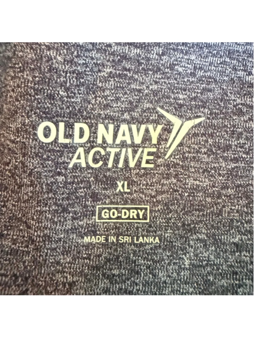 Old Navy Active Sports Bra Wireless Strappy Size XL Grey
